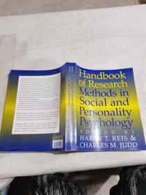 Handbook Of Research Methods In Social And Personality Psychology