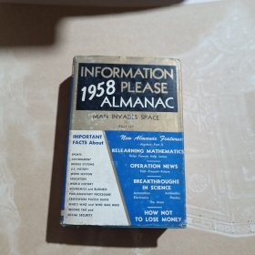 INFORMATION PLEASE ALMANAC 1958