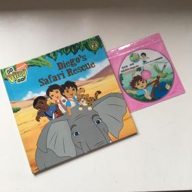 英文原版 Go, Diego, Go!: diego's Safari Rescue 2 附带一张光盘DVD