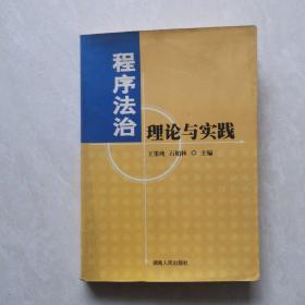 程序法治理论与实践