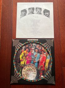 披头士The Beatles画胶黑胶LP佩珀军士Sgt Pepper's Lonely Hearts Club Band甲壳虫乐队正品JP日版