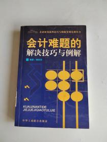 会计难题的解决技巧与例解