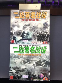 VCD：二战著名战役【法兰西战役，斯大林格勒战役 2盒合售】 每盒一张.