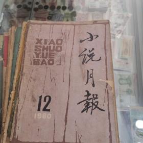 小说月报1980年12，1981年7，12，82年5，11，83年3，84年5，85年6，86年1，9本