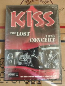 DVD 原版未拆 Kiss The Lost 1976 Concert