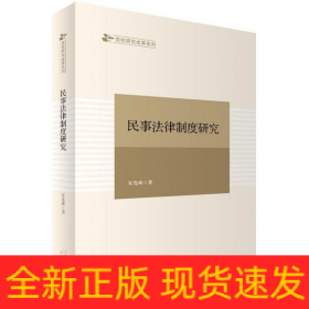 民事法律制度研究