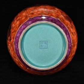清雍正御制珐琅彩龙纹尊古董古玩古瓷器收藏