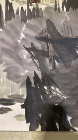 张宝树画作(荷塘清夏)