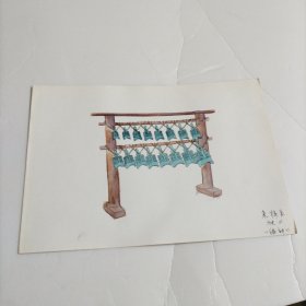 李梓良手繪歷史課本教學(xué)掛圖：編鐘