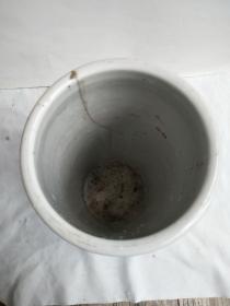 民国罗裕发造一路连升开窗荷花帽筒