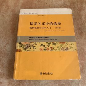 情爱关系中的选择：婚姻家庭社会学入门