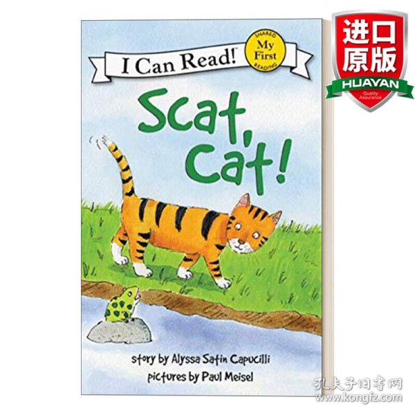 Scat, Cat! (My First I Can Read)  猫咪，走开  