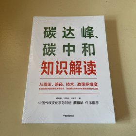 碳达峰、碳中和知识解读