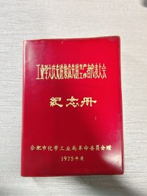 工业学大庆先进集体先进生产者代表大会纪念册