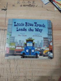 Little Blue Truck Leads the Way board book