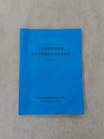 河北省临床实验室室内质控实时对比分析报告2023