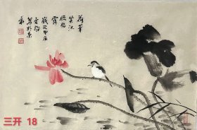 省 美协会员文联会员李老师原创 现代水墨花鸟