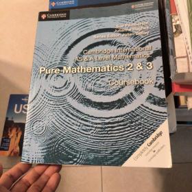 Cambridge International as & a Level Mathematics: Pure Mathematics 2 & 3 Coursebook