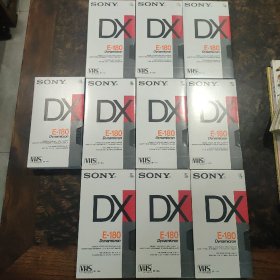 索尼 SONY E-180DX 全新塑封包装 录像带