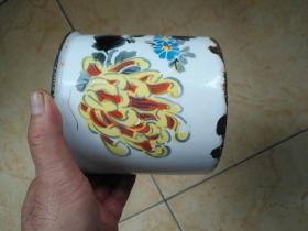 花卉搪瓷缸