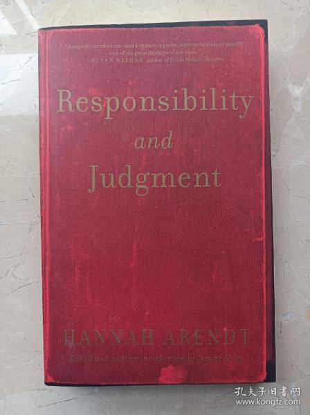 Responsibility and Judgment：And Judgment