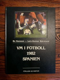 世界杯足球画册 1982瑞典原版osb风格世界杯画册 world cup赛后特刊包邮快递