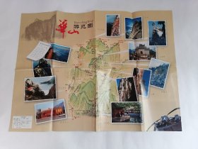 地图：华山游览图