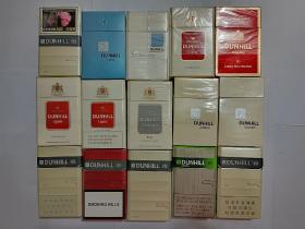 登喜路烟盒，15个成套出售。