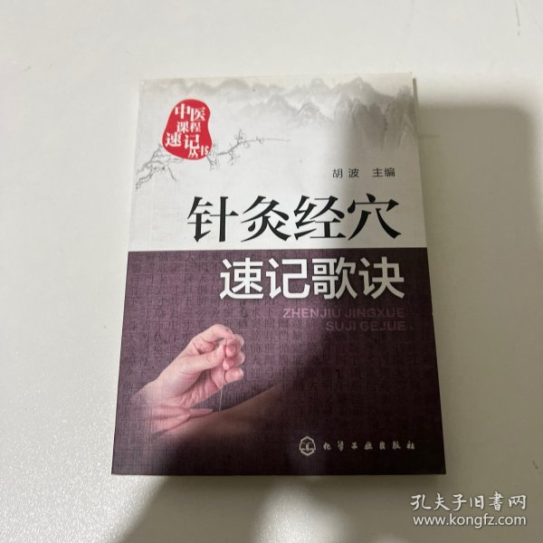 针灸经穴速记歌诀