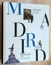 西班牙语书 Guia ifema el Mejor Madrid 98 ifema Guide Best of Madrid 最佳马德里指南