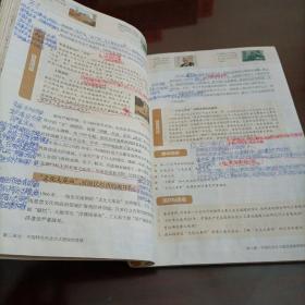 高中老版历史课本：历史必修1、2（大象版）【书中笔记工整】