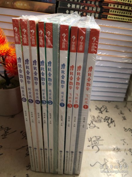 摩比爱数学 探索篇4.5.6 幼儿园中班适用 幼小衔接 好未来旗下摩比思维馆原版讲义