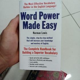 Word Power Made Easy: The Complete Handbook for Building a Superior Vocabulary 英文原版