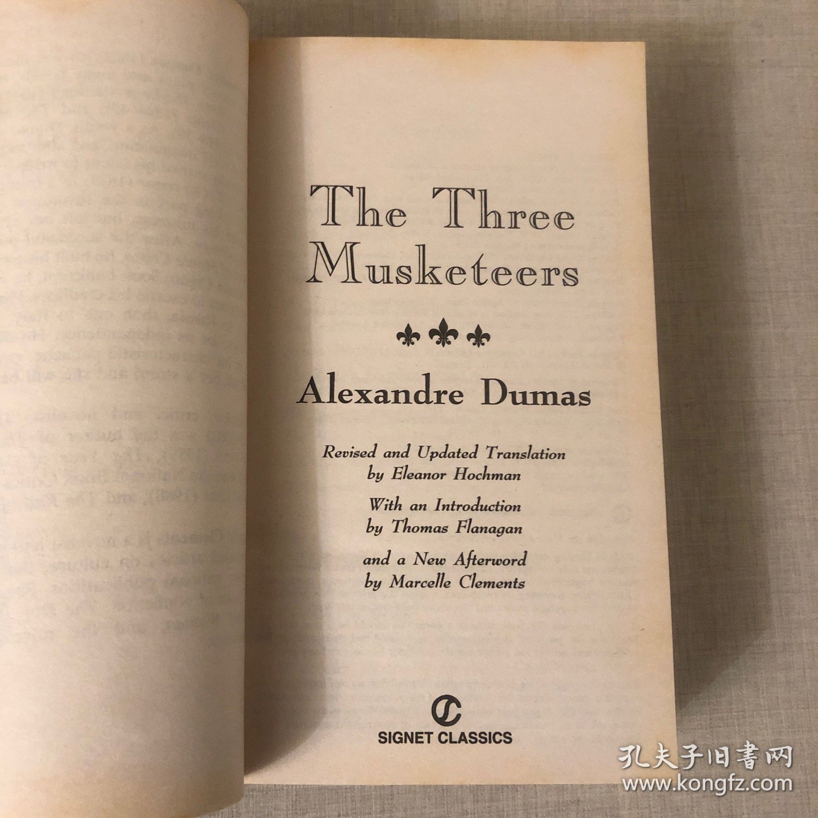 The Three Musketeers 三个火枪手 英文原版