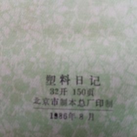 故宫塑料日记本150页