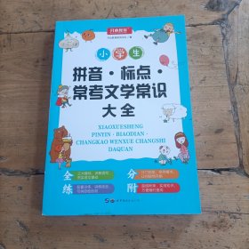 小学生拼音标点常考语文文学常识大全配套练习题训练讲练结合