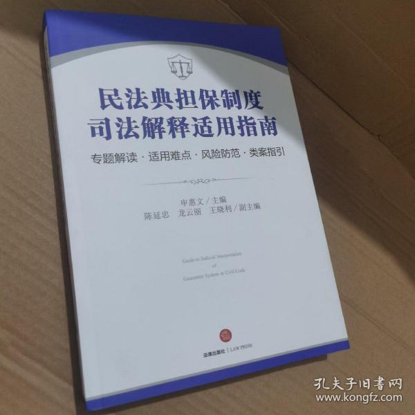 民法典担保制度司法解释适用指南：专题解读·适用难点·风险防范·类案指引