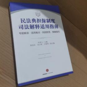 民法典担保制度司法解释适用指南：专题解读·适用难点·风险防范·类案指引