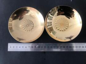 日本24K镀金 做工精湛 工艺精良 底款“24KGP”.074