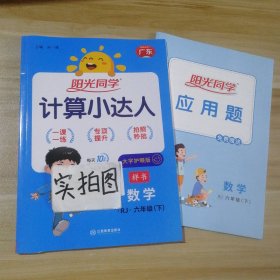 阳光同学计算小达人：数学（六年级下 RJ）