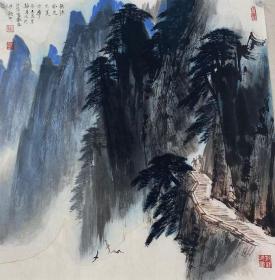 张乃兴（号翰青）68X68cm！
     山东巨野人，曾就读于中央美术学院及解放军艺术学院，著名中国画画家。现为，中国美术家协会会员丶中国书协中央国家机关书协会员丶中国文物学会会员丶中国人民解放军原总参美术、书法研究院艺术委员、副院长。其作品多次参加全国及全军美展，并有作品获奖。