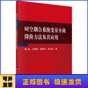 时空耦合系统变量分离降阶方法及其应用