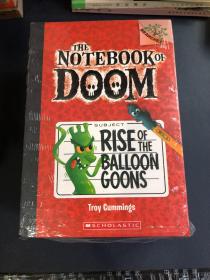 【英文原版】毁灭笔记（全13册）The Notebook of Doom：Chomp of the Meat-Eating Vegetables 英语 分级阅读 小学阶段 6-12岁