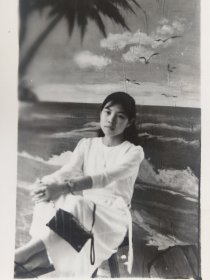 60-70年代美女海南背景照片