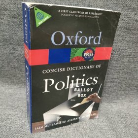 The Concise Oxford Dictionary of Politics牛津政治简明词典
