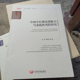 国务院发展研究中心研究丛书：中国中长期负债能力与系统性风险研究