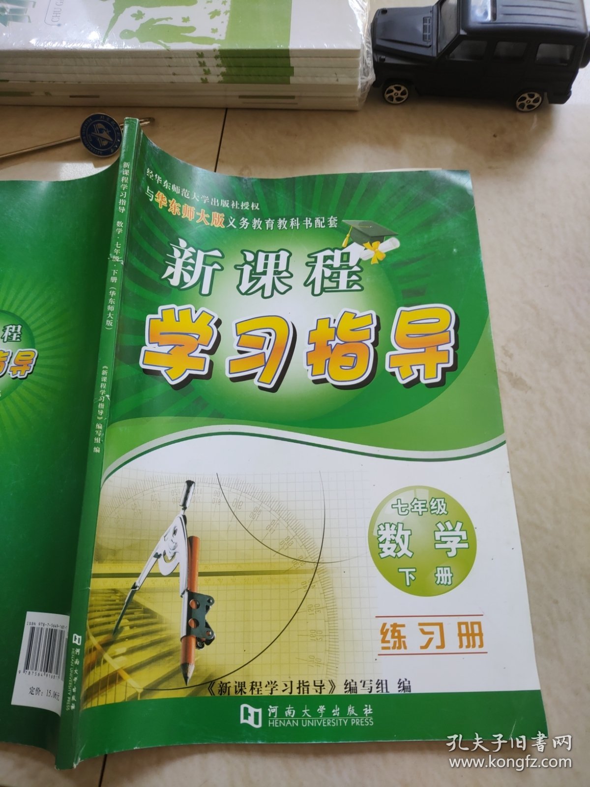 新课程学习指导数学七年级下册华东师大版练习册9787564916817