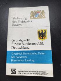 Verfassung des Freistaates Bayern Grundgesetz fur die Bundesrepublik Deutschland