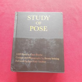 英文原版 Study of Pose: 1000 Poses一千种拍照姿势 精装摄影画册 Coco Rocha 英文版 进口英语原版书籍