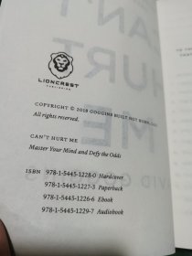 Can’t Hurt Me: Master Your Mind and Defy the Odds